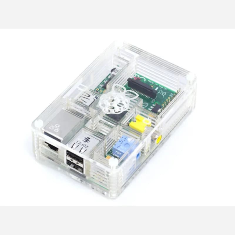 Crystal Pibow - Корпус для компьютеров Raspberry Pi Model B