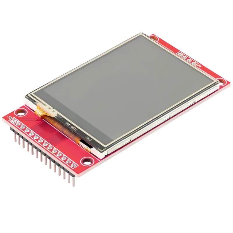2,4 Zoll LCD TFT сенсорный дисплей — совместимость с Arduino и Raspberry Pi — 320x240 Auflösung, ILI9341 Treiber, SPI Schnittstelle