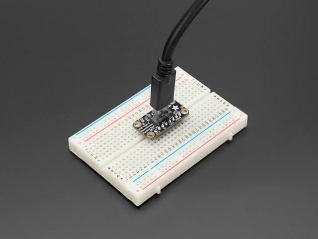Вертикальная разводка Adafruit USB Type C — нисходящее подключение