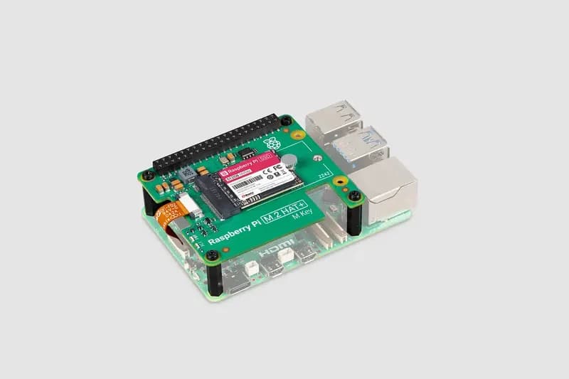 Комплект твердотельного накопителя Raspberry Pi — 512 ГБ с Raspberry Pi M.2 HAT+
