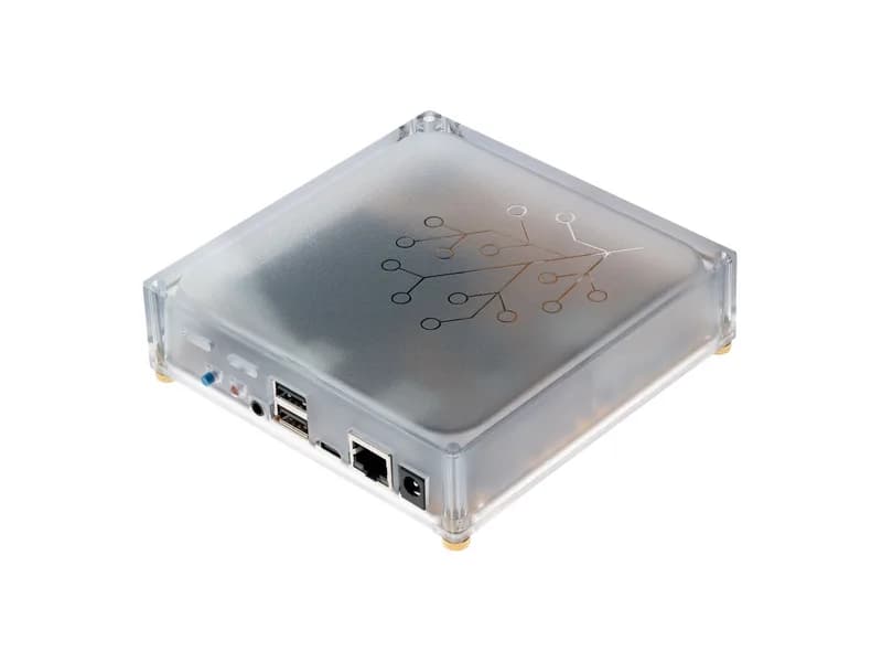 Желтый комплект домашнего помощника с возможностью выбора CM5/CM4, SSD, панелью, датчиком и приводом