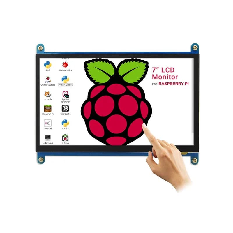 Elecrow RC070 7-дюймовый ЖК-дисплей 1024*600 с сенсорным экраном IPS | Совместимость с Windows/Raspberry Pi.