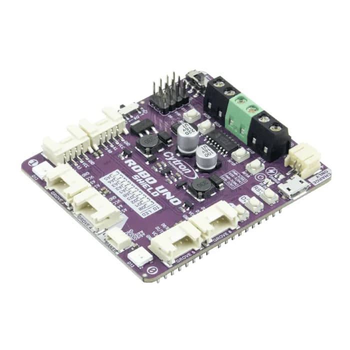 Cytron Robo Uno Shield для Arduino — универсальный щит для робототехники
