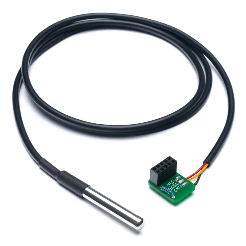 1-проводной цифровой датчик температуры для Raspberry Pi — в сборе (1 м)