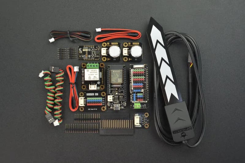 Комплект датчиков окружающей среды Hackster & DFRobot EEDU (ESP32)