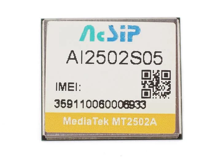 Модуль LinkIt MT2502A — масштаб для решения IoT