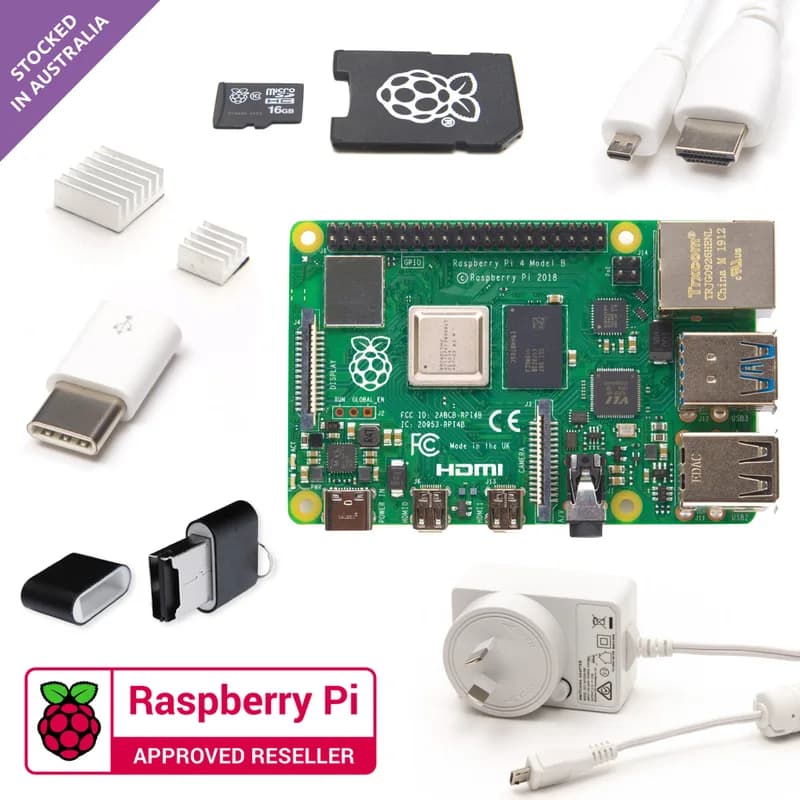 Базовый комплект Little Bird Raspberry Pi 4 (4 ГБ)