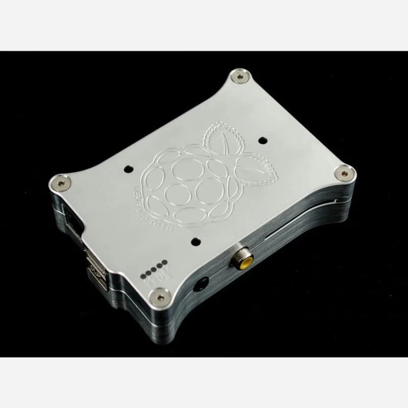 Корпус из фрезерованного алюминия Pi Holder для Raspberry Pi Model B с логотипом