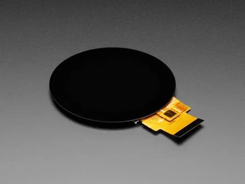 Круглый TTL-дисплей RGB TTL — 2,1 дюйма, 480x480 — емкостный сенсорный