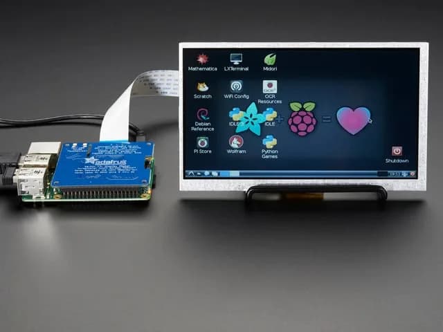 Кипа Adafruit DPI TFT для Raspberry Pi