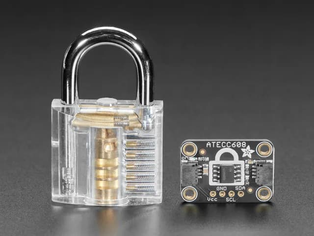 Коммутационная плата Adafruit ATECC608 — STEMMA QT / Qwiic