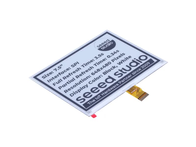 5,83-дюймовый монохромный дисплей eInk/ePaper с разрешением 648x480 пикселей, интерфейс SPI, поддержка XIAO/Arduino/STM32