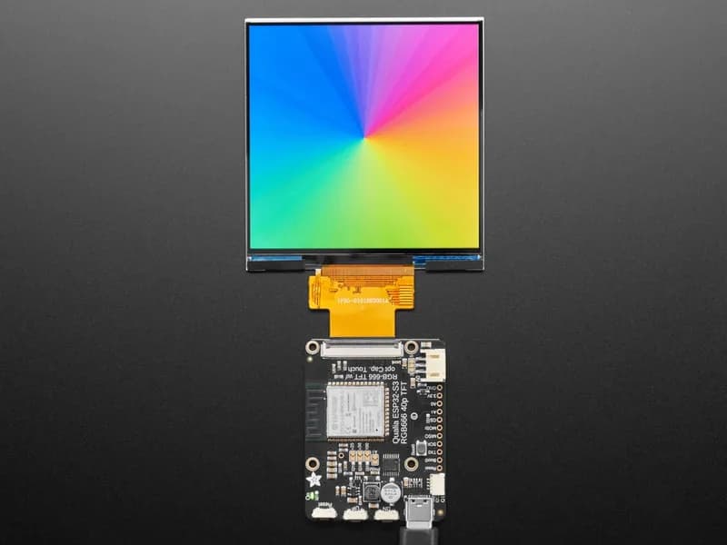 Квадратный RGB TTL TFT-дисплей — 4 дюйма, 480x480, без сенсорного экрана — TL040WVS03