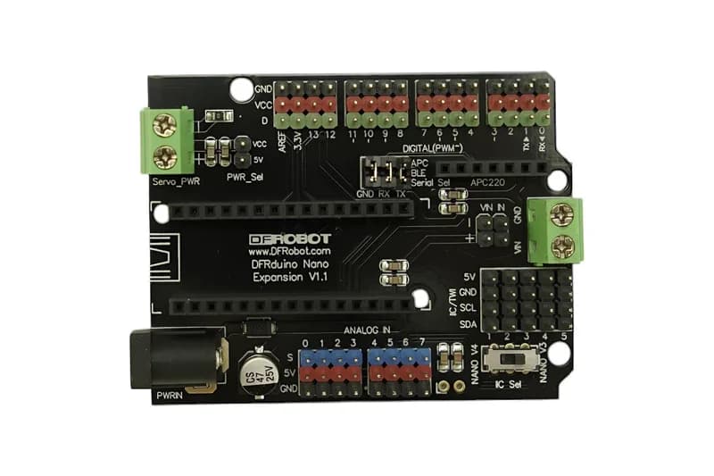 Плата расширения ввода-вывода Arduino Nano: откройте для себя универсальные возможности подключения датчиков!