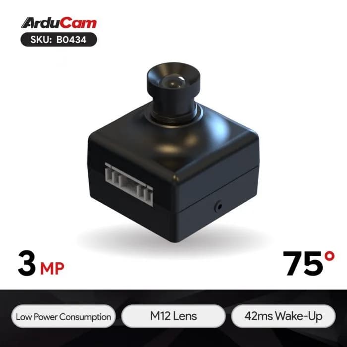 Arducam Mega 3MP SPI (M12 )--