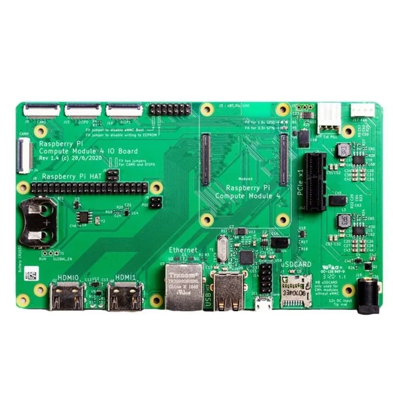 Плата ввода-вывода вычислительного модуля Raspberry Pi 4