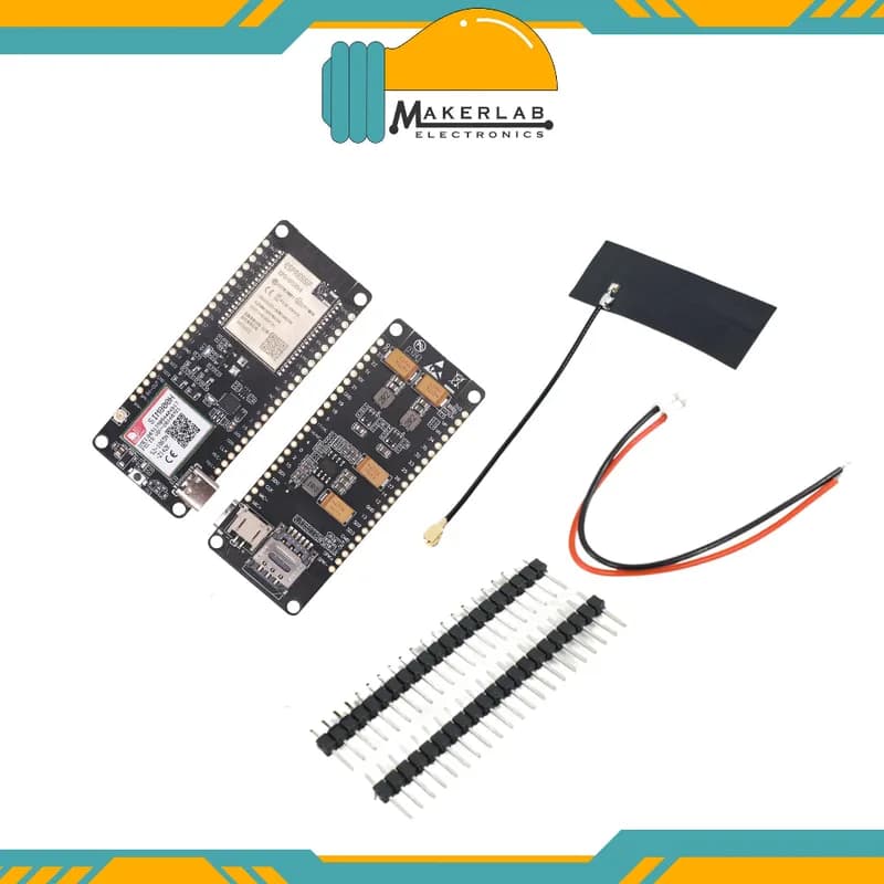 Непаянный беспроводной модуль TTGO T-Call V1.4 ESP32, SIM-антенна, SIM-карта, модуль SIM800L, чип CP2104