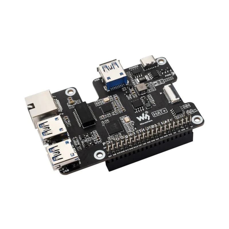 Waveshare Raspberry Pi 5 PCIe- /USB 3.2 HAT+