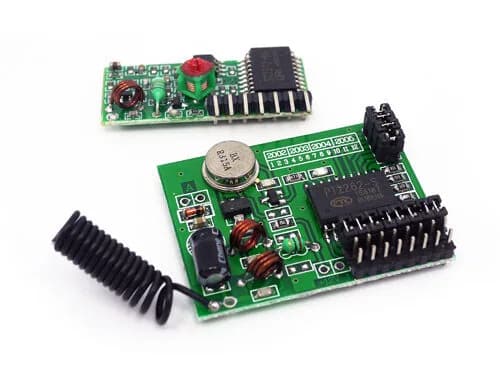 Комплекты RF link 315Mhz - с энкодером и декодером