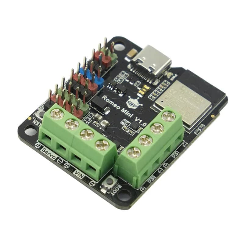 Плата управления роботом Romeo ESP32-C3 (поддерживает Wi-Fi; Bluetooth 5)
