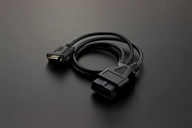 DB9 Последовательный кабель RS232 OBD2