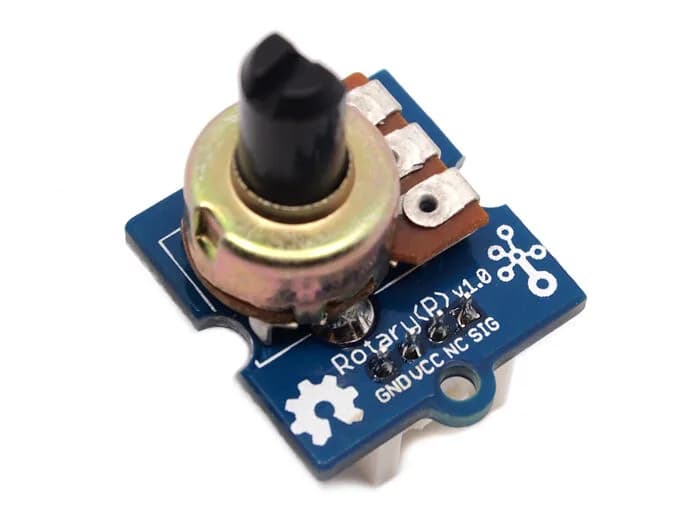Grove — датчик угла поворота (версия для монтажа на панели), совместим с Arduino и Raspberry Pi