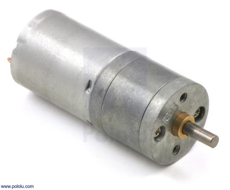47:1 Металлический мотор-редуктор 25Dx52L мм LP 12V