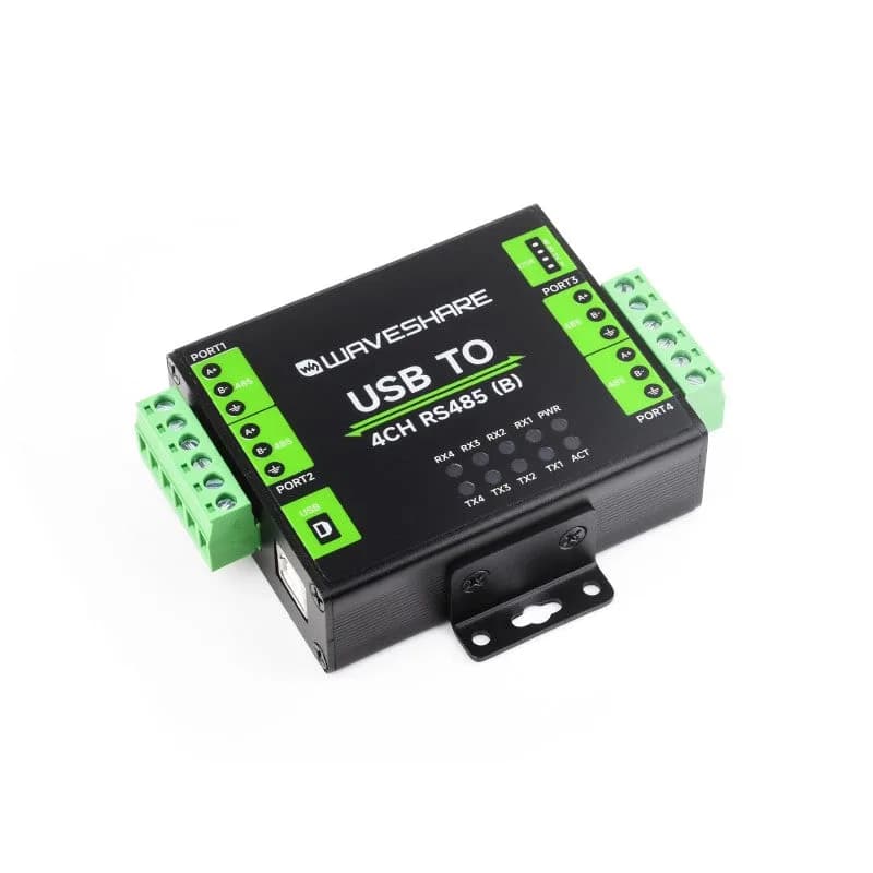 Промышленный изолятор Waveshare USB-zu-4-Kanal-RS485-Конвертер (B)