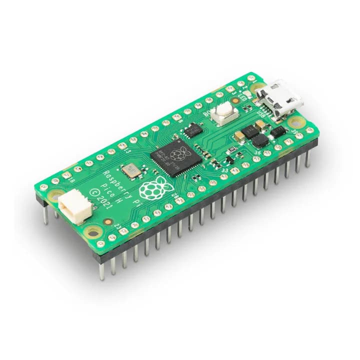 Raspberry Pi Pico H - Пико с припаянными разъемами