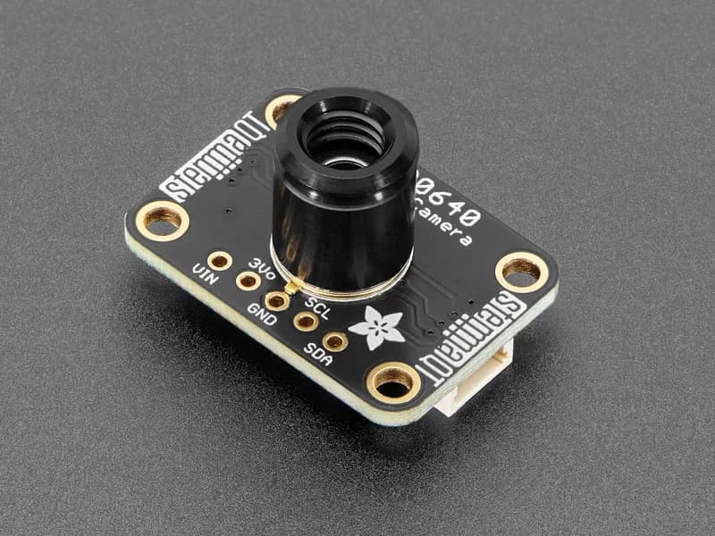 Новинка Adafruit MLX90640 ИК-термокамера — поле зрения 55 градусов