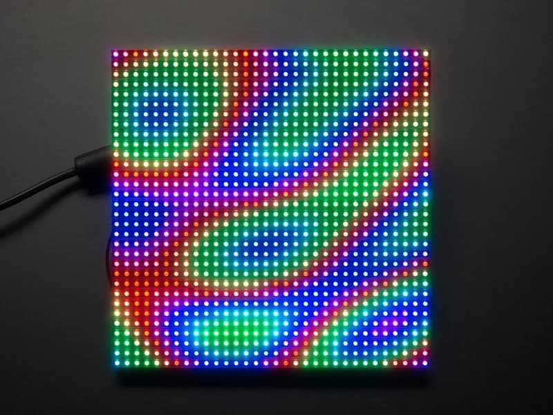 Светодиодная матричная панель RGB