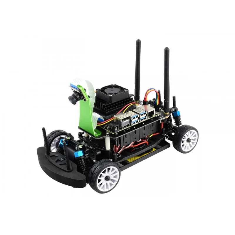 JetRacer Pro AI Kit B, высокоскоростной гоночный робот с искусственным интеллектом на базе Jetson Nano, версия Pro, поставляется с комплектом разработчика Waveshare Jetson Nano