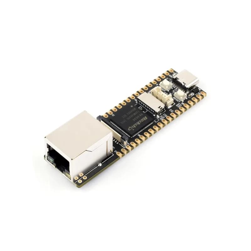 Luckfox Lyra Plus RK3506G2 Плата для разработки Linux Micro, объединяет трехъядерные процессоры ARM Cortex-A7 и ARM Cortex-M0, с портом Ethernet