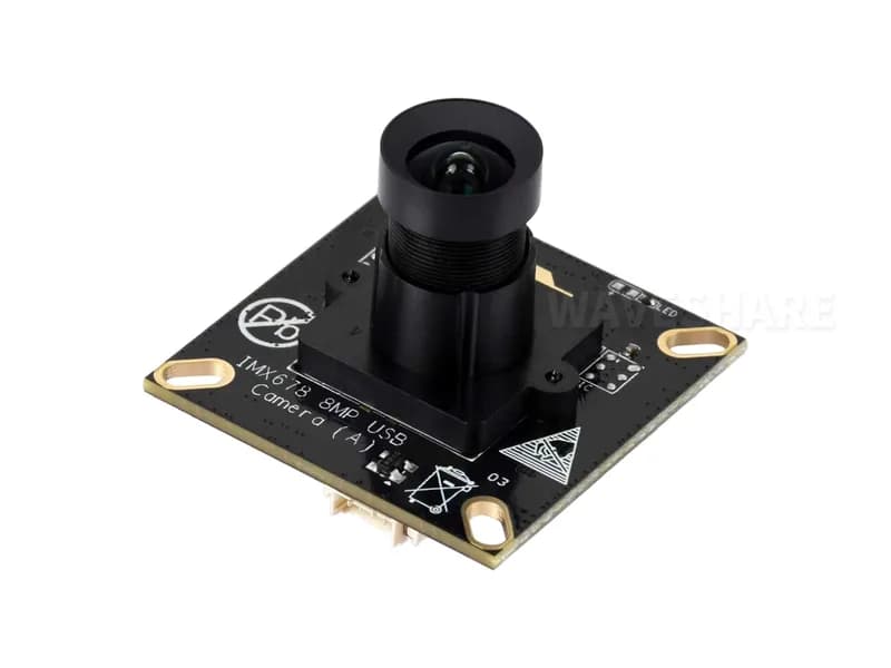 IMX678 8-мегапиксельный USB-модуль камеры M12, сенсорный чип IMX678, порт USB2.0, лучшая чувствительность в условиях низкой освещенности, простота в использовании