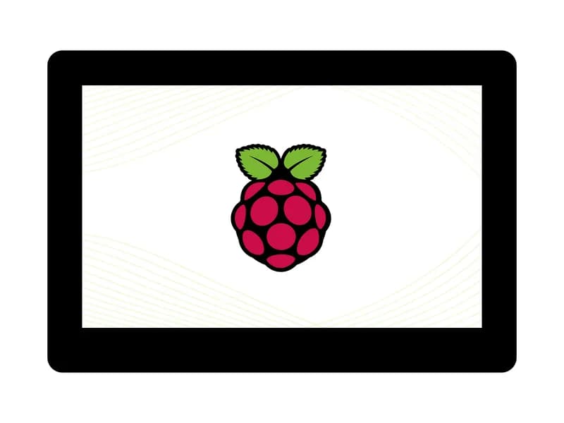 5-дюймовый емкостный сенсорный IPS-дисплей для Raspberry Pi, 800×480, интерфейс DSI, низкое энергопотребление